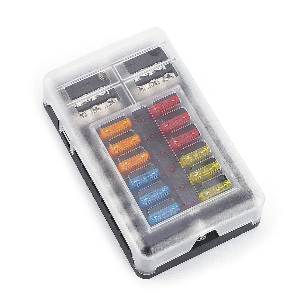 Fusibile Auto Ato SeKi 1A Nero, 5 Pezzi - Per Auto, Barche