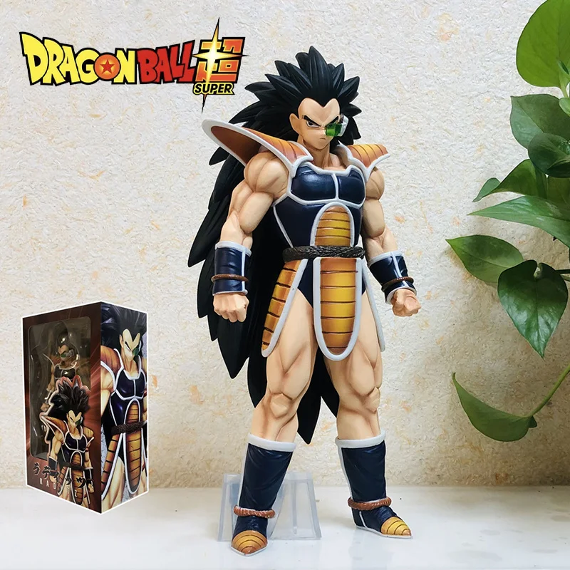 

2023 New Dragon Ball Anime Earth Invasion Gk Raditz Magic Change Son Goku Battle Suit Figure Model Children's Toy Birthday Gift