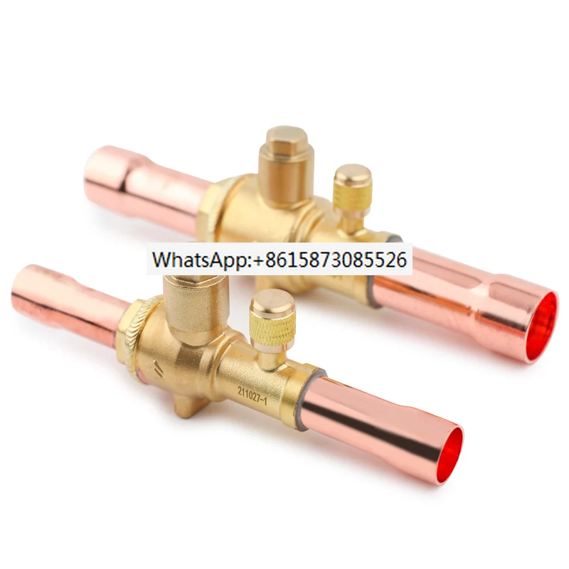 

QFT refrigerant ball valve 6-54mm welding interface unit pipeline stop valve air conditioning cold storage snow manual valve