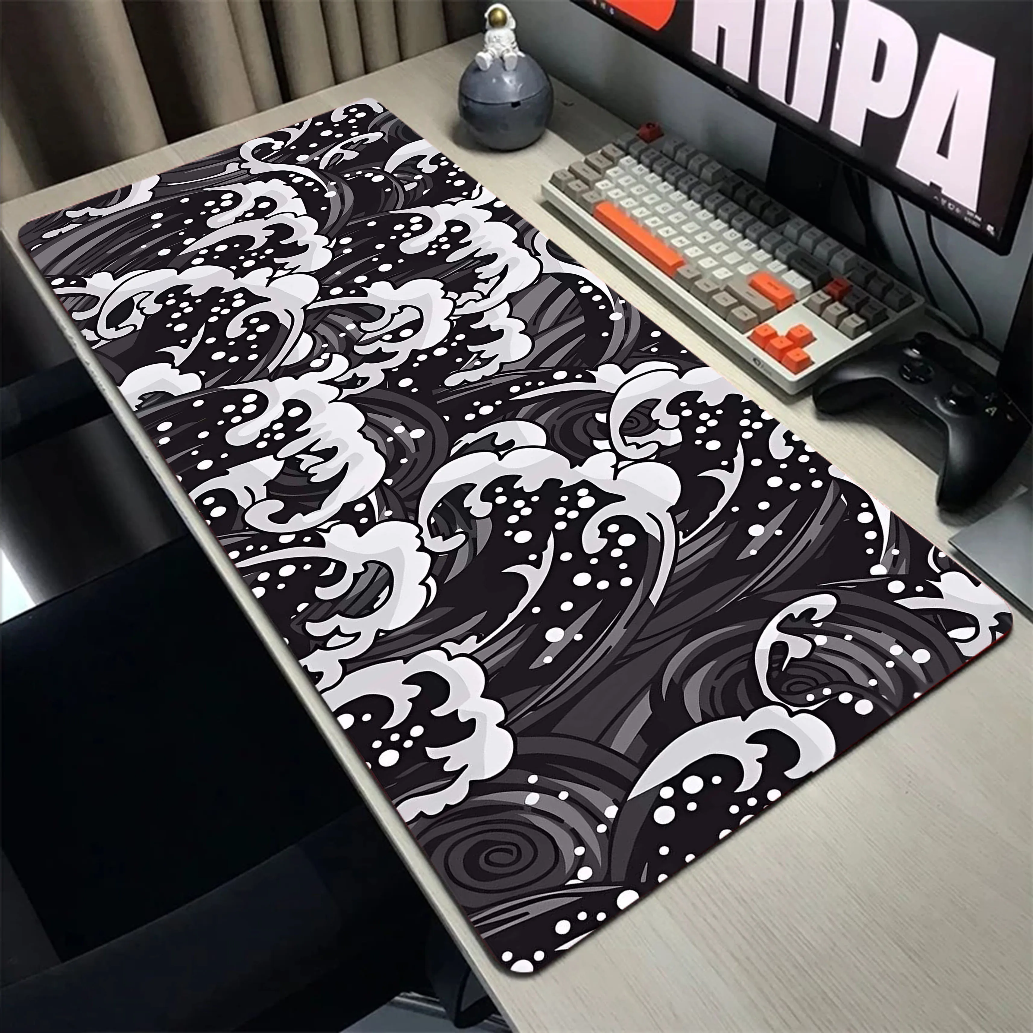 

Great Wave Off Japanese Style Gaming Mouse Pad Large Mouse Mat Laptop Mouse Carpet Game Carpet Keyboard Pads Gamer Desk Mat