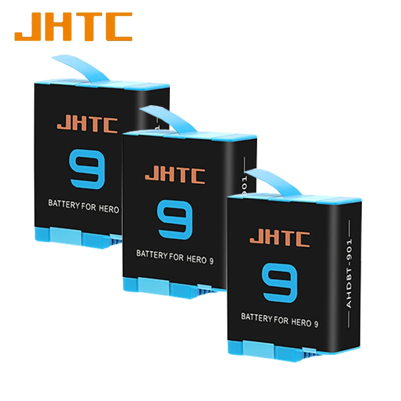 Batteries pour GoPro Hero 12/11/10/9 - Lot de 1 à 6