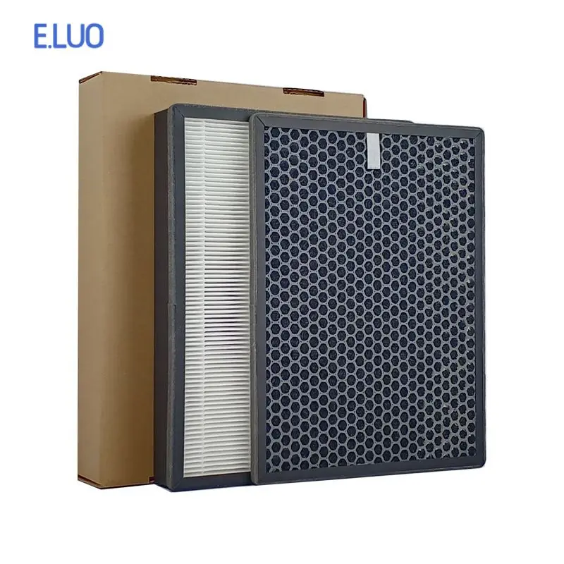 Custom Made Hepa and Active Carbon Filter Hepa: 385*275*27mm/ Carbon :385*275*15mm home air freshener Air cleaner filter