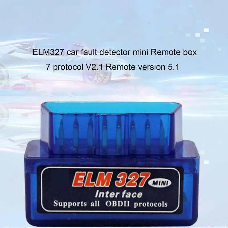 

Car Fault Detector Blue tooth OBD2 V1.5 Elm 327 V 1.5 OBD 2 Auto Diagnostic Scanner For Car Elm-327 OBDII Code Diagnostic Tools