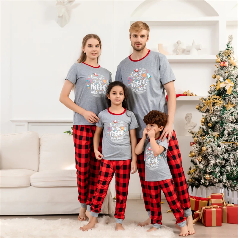 2023 Christmas Pajamas Family Matching Outfits Father Mother &