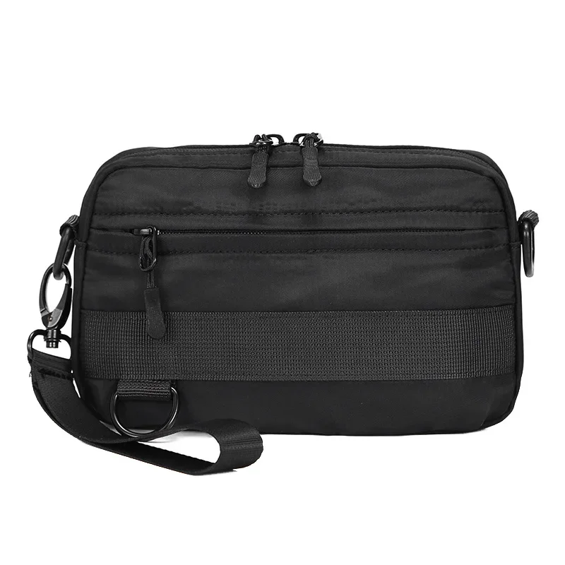Men's Cross Shoulder Bag Small Canvas Crossbody Bags for Man Oxford Cloth Fashion Sling Messenger Phone Bags Male Sports Handbag - 4
