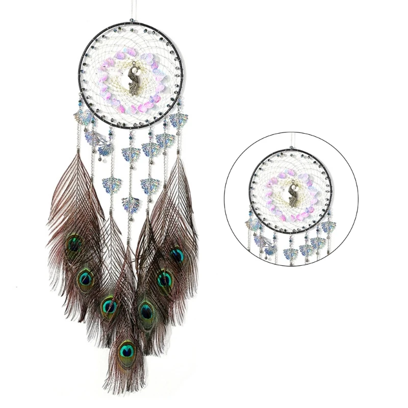 

Перо настенные колокольчики индийский стиль для украшения комнаты украшения автомобиля