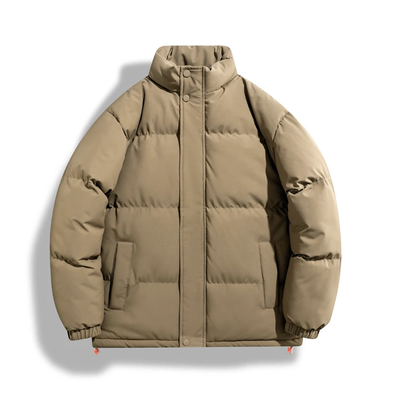

Plus Size 6XL 7XL Men's Winter Parkas Jacket Casual Stand Collar Thick Warm Puffer Jackets Men Loose Coat Fashion Streetwear