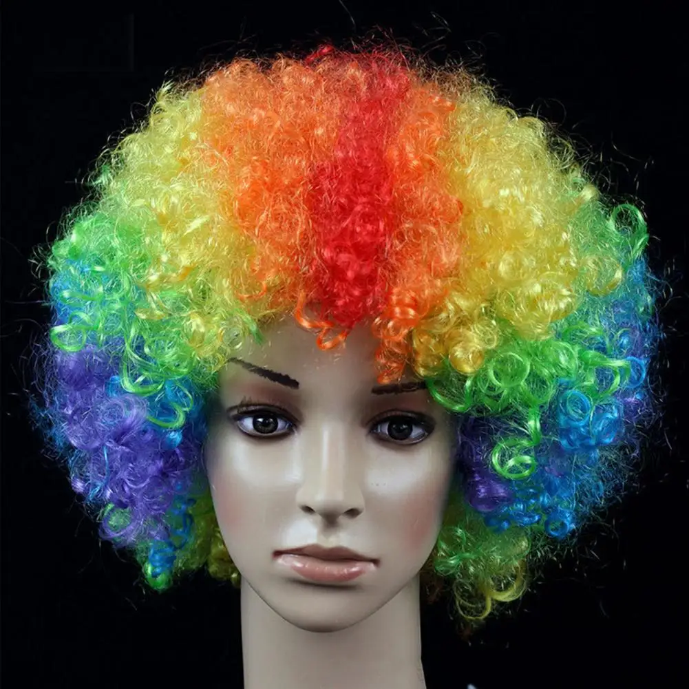Clown Wig Cosplay Hair for Halloween Christmas New Year