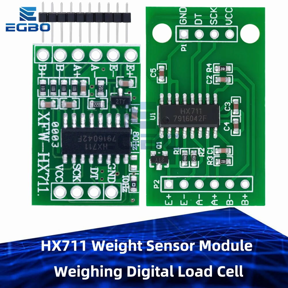 Pack of HX711 Precision Weighing Sensor Modules - 24 Bit Dual-Channel A/D Converter