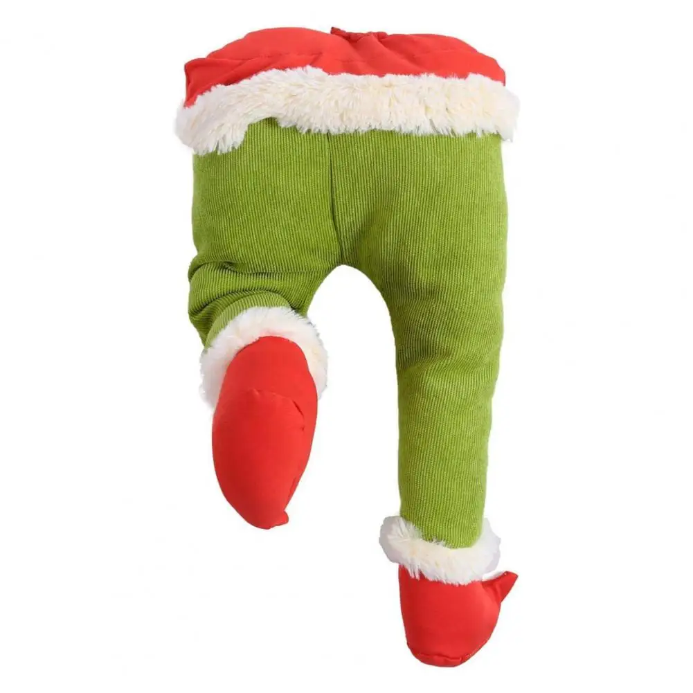 Bendable Christmas Elf Leg Stripped Christmas Elf Leg Whimsical Holiday Desk  Ornaments Festive Sequined Elf Legs for Christmas - AliExpress