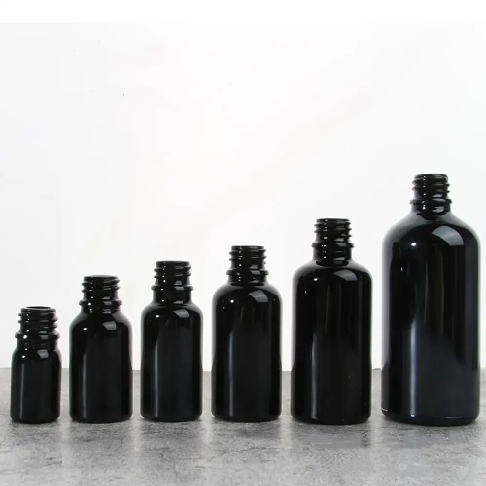 Empty Amber Glass Dropper Bottles With Glass Eye Dropper Pipette For Essential Oils Aromatherapy Lab Chemicals Storage Supplies 5