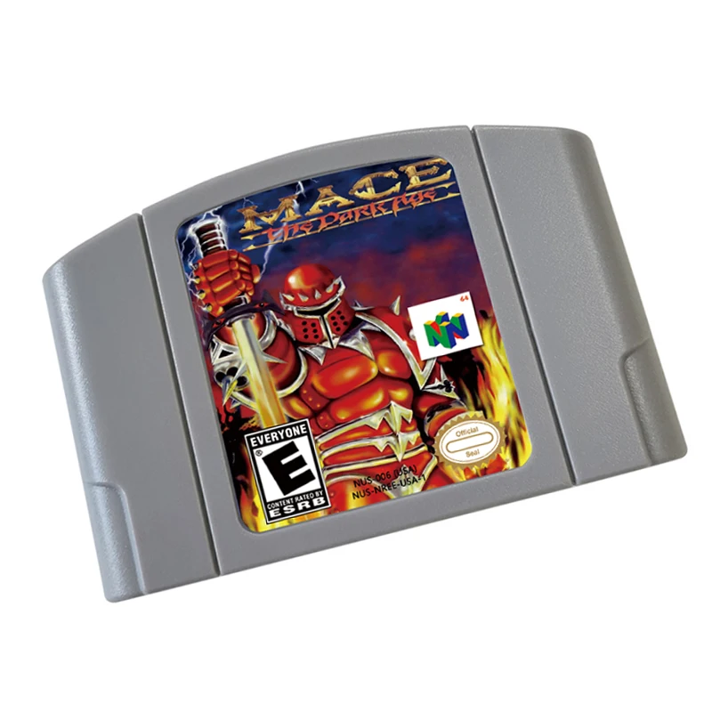 Mace The Dark Age 64 Bit Video Game Cartridge US Version For N64