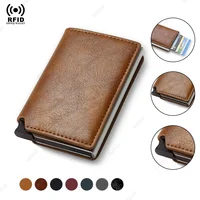 Anti Thief Rfid Credit Card Holder Smart Minimalist Wallet Men Women Slim Bank Cardholder Case Money Bag Cash Creditcard Purse 1