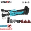 Oscillating Multi Function Tool for Makita 18V Battery Electric Saw Trimmer Shovel Polisher Woodworking Tool（No battery） 1