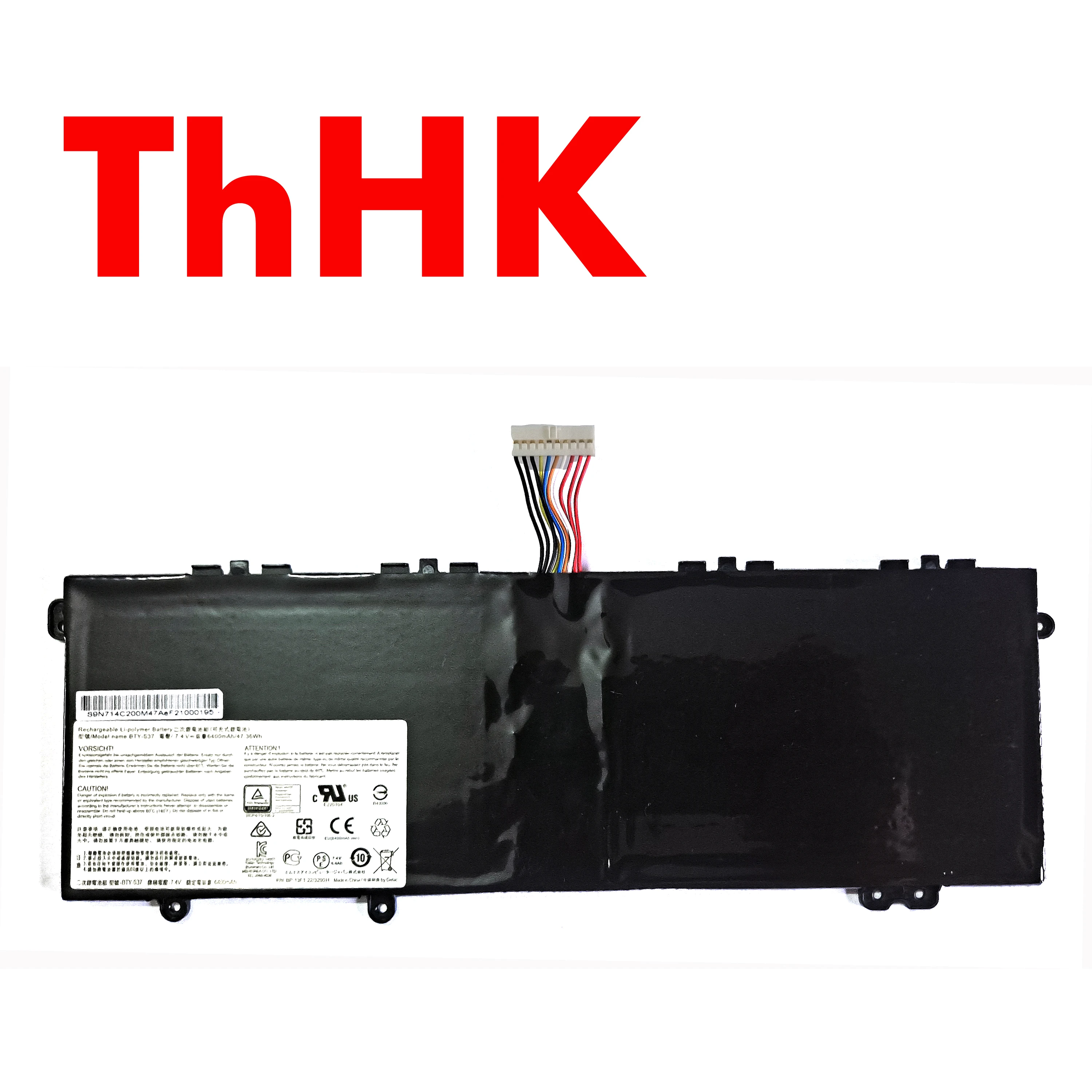 Nieuw BTY-S3B batterij - msi BTY-S3B laptop accu 15.4V 4550mAh/70.07Wh Nieuw BTY-S3B batterij - msi BTY-S3B laptop accu 15.4V 4550mAh/70.07Wh