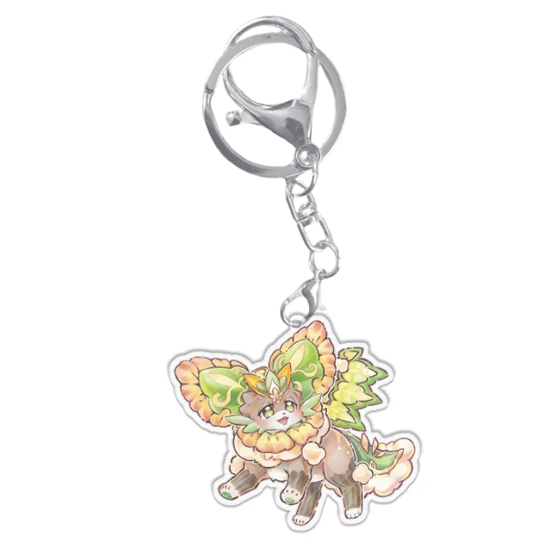 yugioh Keychains Black Magician Girl Yummy Cupsy Mulcharmy Acrylic