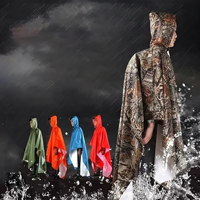 3-in-1 Waterproof Adult Raincoat 2