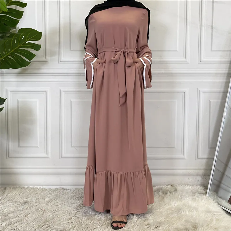 Women Abaya Kaftan Dubai Luxury Turkey Muslim's Dresses Long Islam Clothing African Kimono Arabic CloMorocco Caftan Fashion