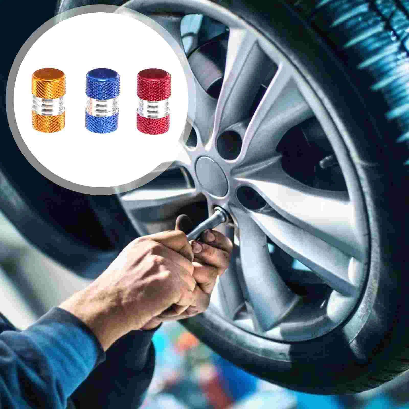 

12 Pcs Wheel Tire Valve Automobile Accessories Tuyere Car Aluminum Alloy Gadgets