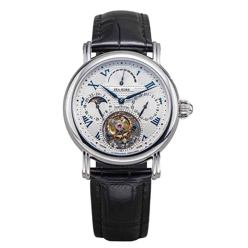 

Tourbillon Movement Private Custom Mechanical Men's Watch Business Men's Watch Multi-Functional Fashion Men's Watch