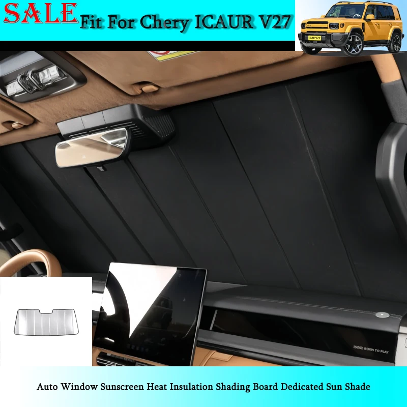 Chery ICAR V27 2026 Car Window Sun Shade