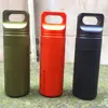 Colorful Aluminum Waterproof EDC Sealed Bottle Survival Storage Box Outdoor Portable Medicine Capsule Bottle Storage Container 3