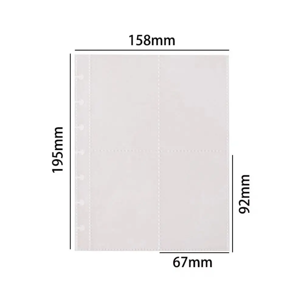 Stylish Multi-Pocket Photo Album & Card Holder Binder