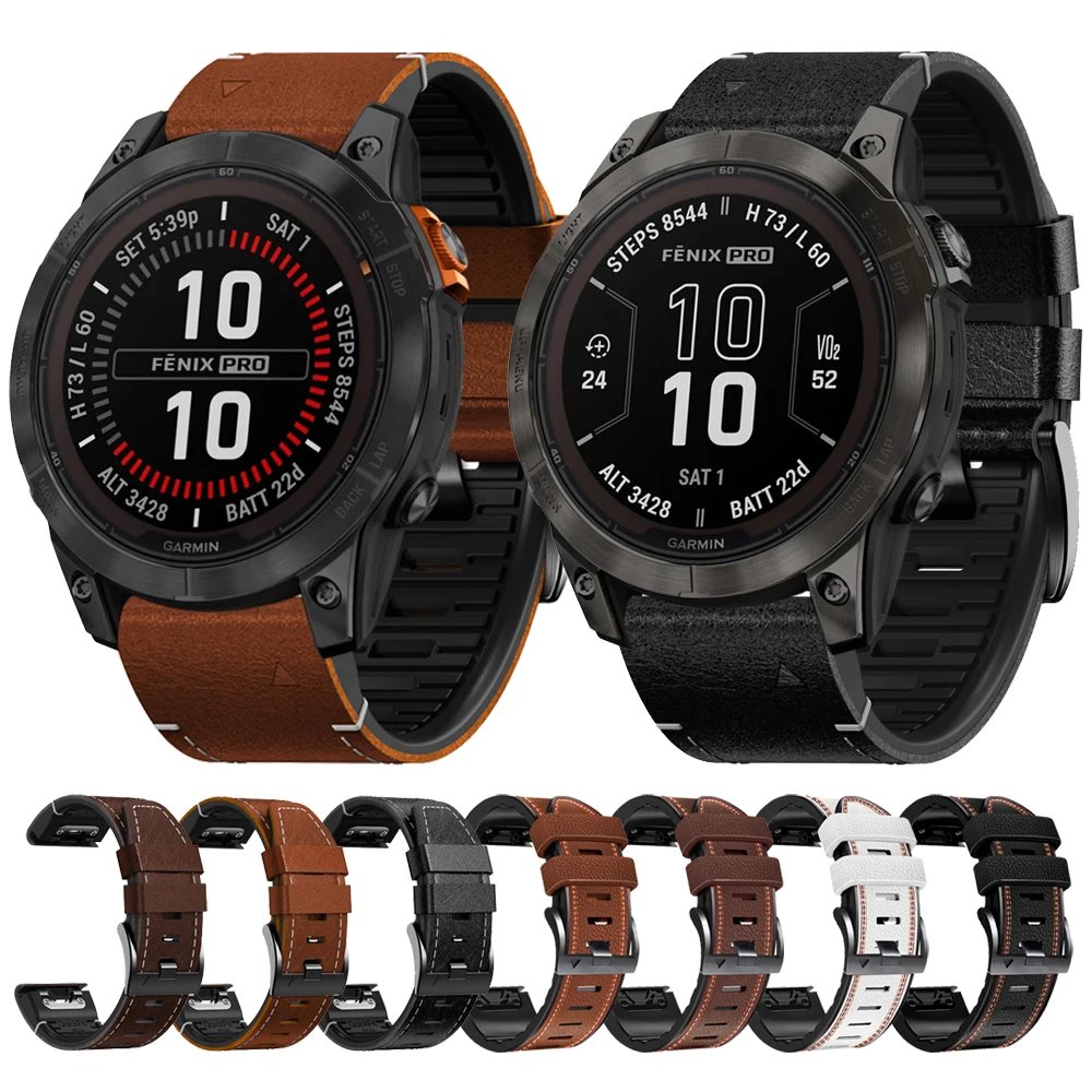 Cinturino Per Orologio Quickfit 22Mm 26Mm Per Garmin Fenix 6 6X 7 7X Pro Sapphire Solar Smartwatch Band Fenix 5 5X Plus Bracciale Da Polso