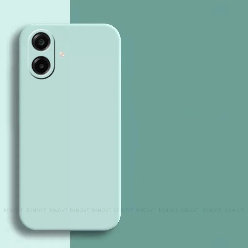Für Samsung A07 Fall Abdeckung Samsung Galaxy A07 Capas Telefon Zurück Stoßstange Original Flüssiges Silikon Weiche TPU Fundas Samsung A07 EINE – Detail 8