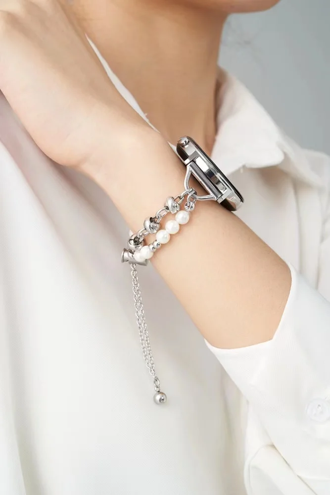 

20/22mm strap for Samsung Galaxy watch Galaxy watch4 40mm/44mm belt for Samsung Galaxy watch 4 Clas 42/46mm Lady Pearl Band loop