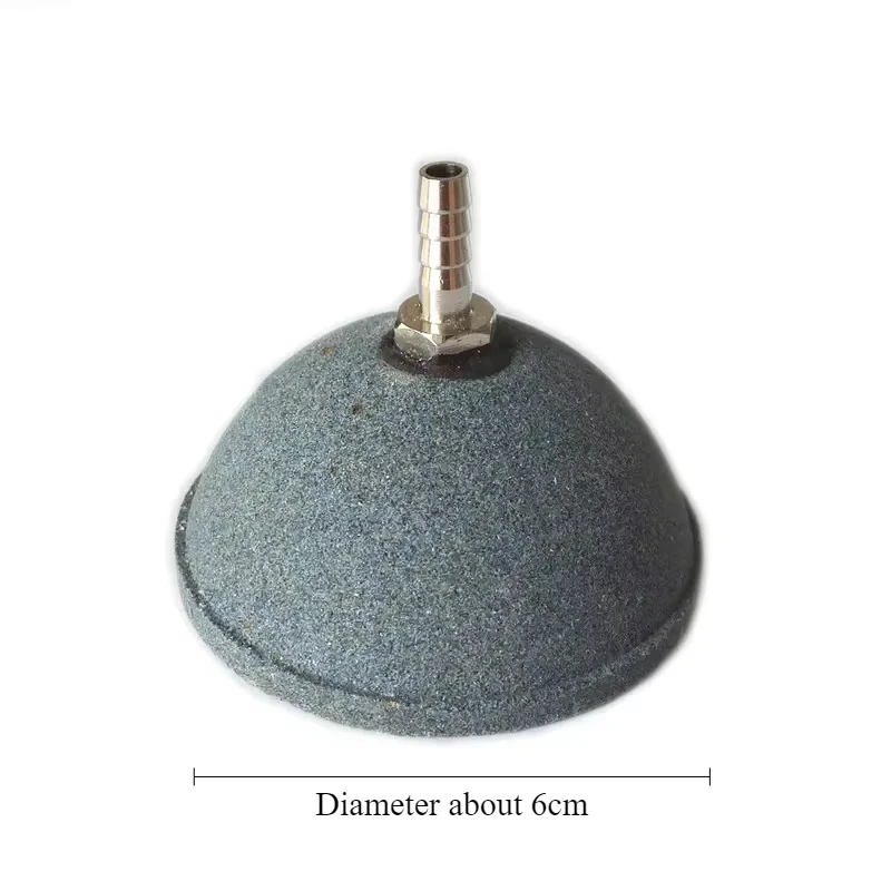 Mineral Metal Air Bubble Stone Aerator for Aquarium Fish Tank Pump Hydroponic Oxygen Plate Mini Air Pump 6cm aquarium air stone,aquarium air stone decoration