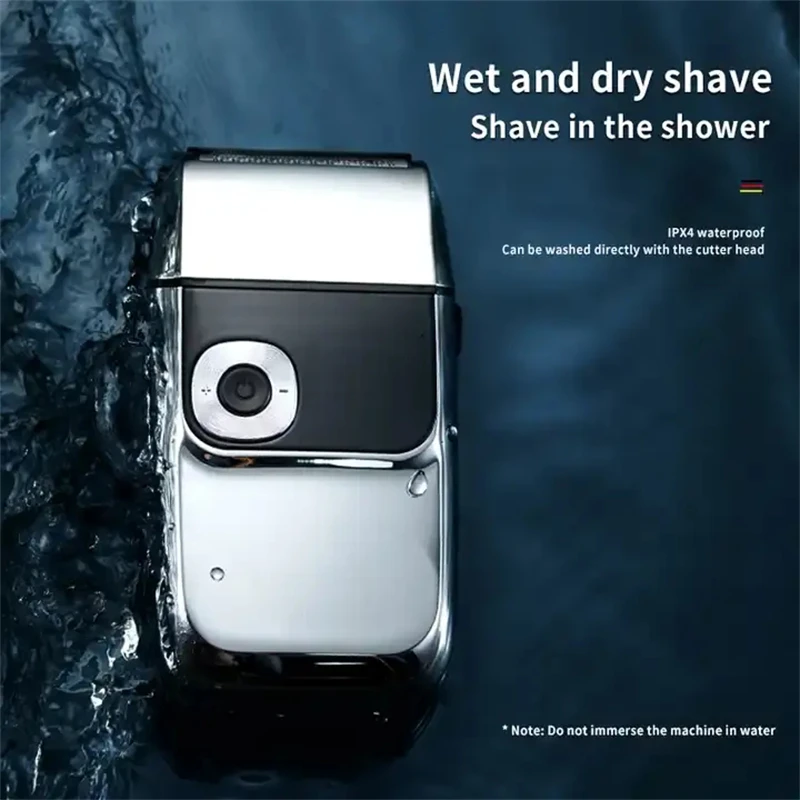 Xiaomi Komingdon 2 in 1 Full Metal Foil Reciprocating Face Beard Bald Head Trimmer Cordless Rechargeable Men's Electric Shaver 4