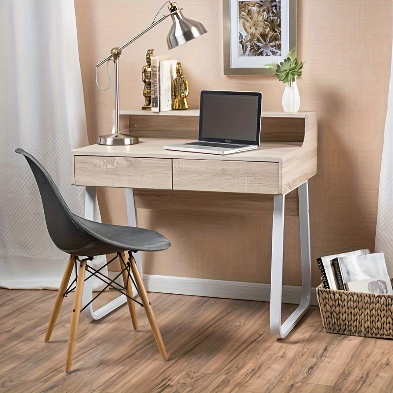 1 Pc Simple Computer Desk-Compact Office Desk for Home, Study, and Workspace with Sturdy Legs and Spacious Surface