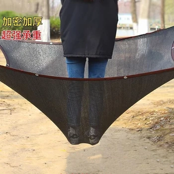 Rete ombreggiante nera Crittografia ispessimento Protezione solare Rete ombreggiante Balcone Cortile Panno isolante Rete ombreggiante per piante all'aperto 1