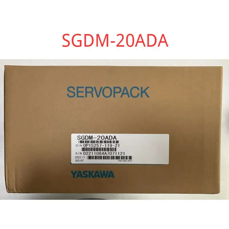

SGDM-20ADA Новый сервопривод для станков с ЧПУ SGDM 20ADA