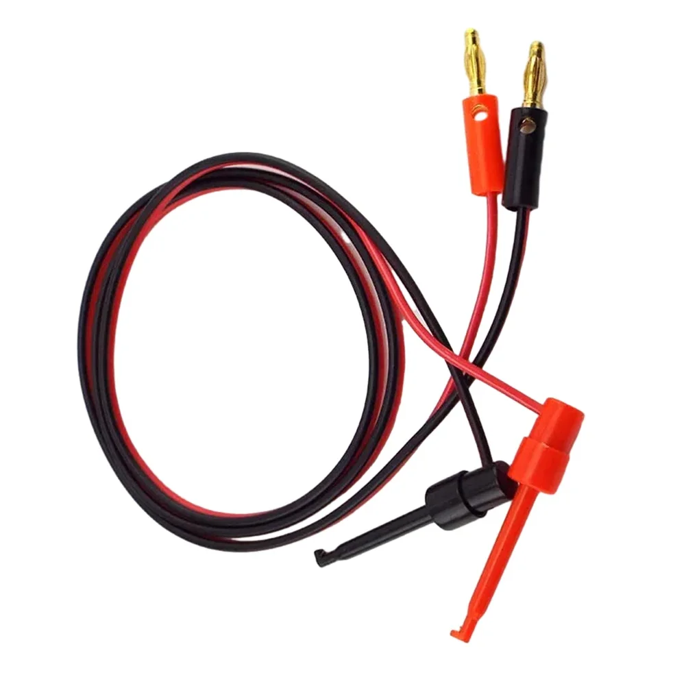 Multimeter Test Leads 1 Pair Banana Plug To Test Hook Clip Probe Cables For Multimeters - New, Unbranded Multimeter Probe Leads - Foto 9