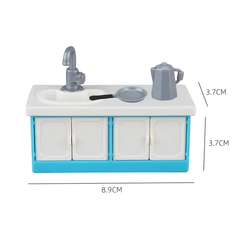 Deluxe Building Blocks Dollhouse Furniture Set – Creative Educational Toy