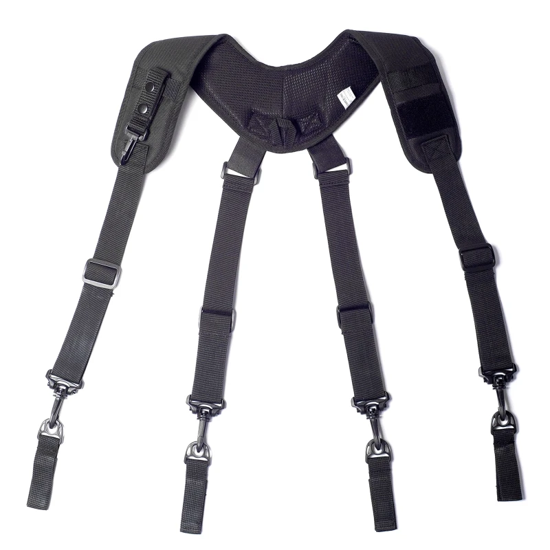 Multifunctional Tactical-Suspenders Duty Belt Harness Combat Tool Belt X  Type Tactics Braces Adjustable Equipage for Men M68E - AliExpress
