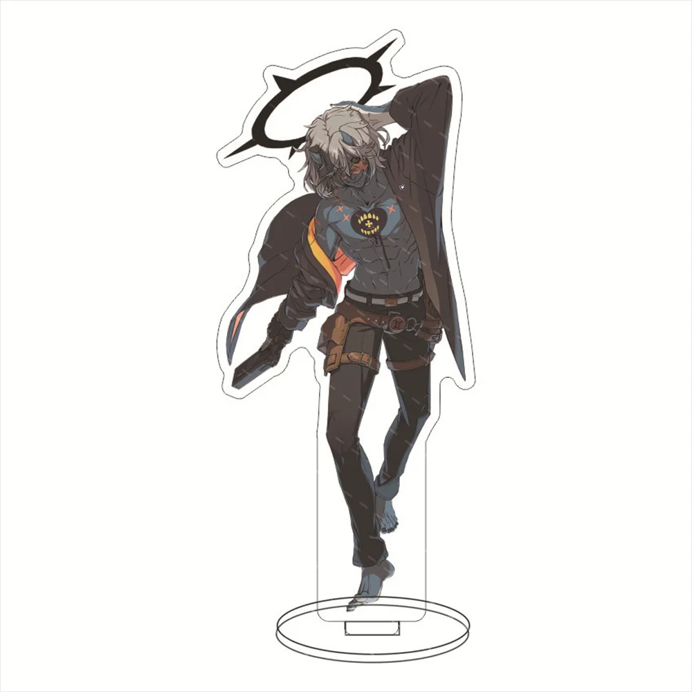 Anime-Fans-Geschenke Guilty Gear HD-Figur Bridget Baiken Faust Acryl Stehendes Schild Happy Chaos Charaktermodell Schreibtischdekoration 15 cm – Detail 13