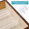 Adjustable Storage Drawers Divider Retractable Drawer Partition Holder Stationery Underwear Clapboard Kitchen Drawer Organizer 2