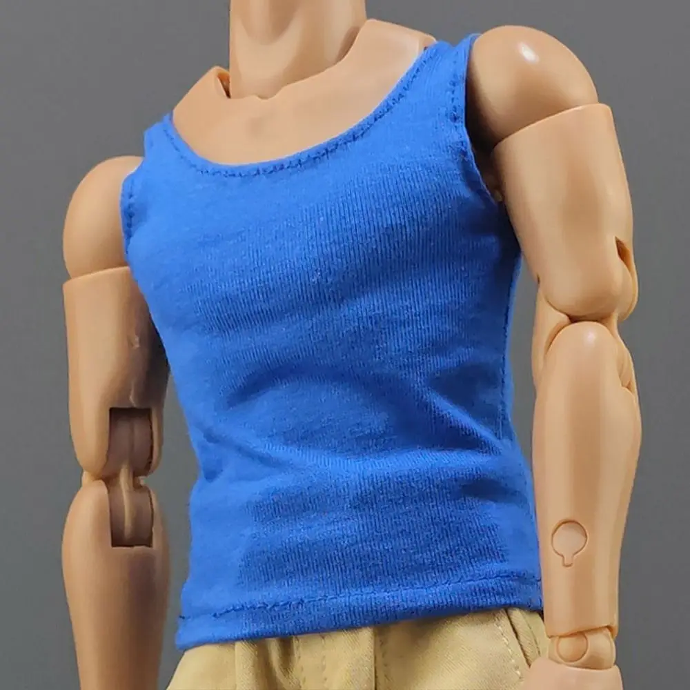 1/6 Miniatur Soldat Trendige Kleidung Rundhals T-shirt Männlich Wandern Casual Tank Bottom Weibliche Sport Tops Soldat – Detail 15