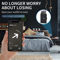 Rfid Carbon Fiber Men Wallets for Airtag Luxury Slim Mini Credit Card Holder Wallets for Men Air Tag Tracker Minimalist Purse 3