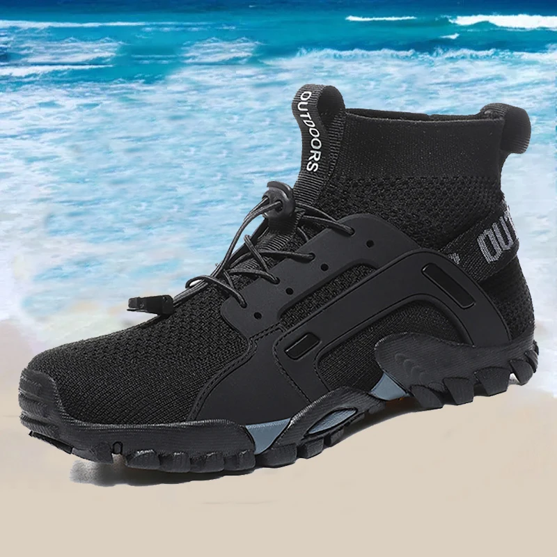 Water Shoes Adult Beach Barefoot Aqua Five Fingers Sock Swimming Breathable Hiking Wading Beach Outdoor Antiskid Sneakers water shoes