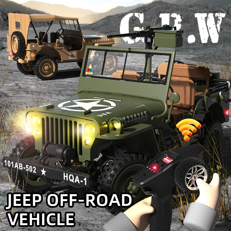 HG4-58 Simulated Retro Off-Road Vehicle 1:14 Four-Wheel
