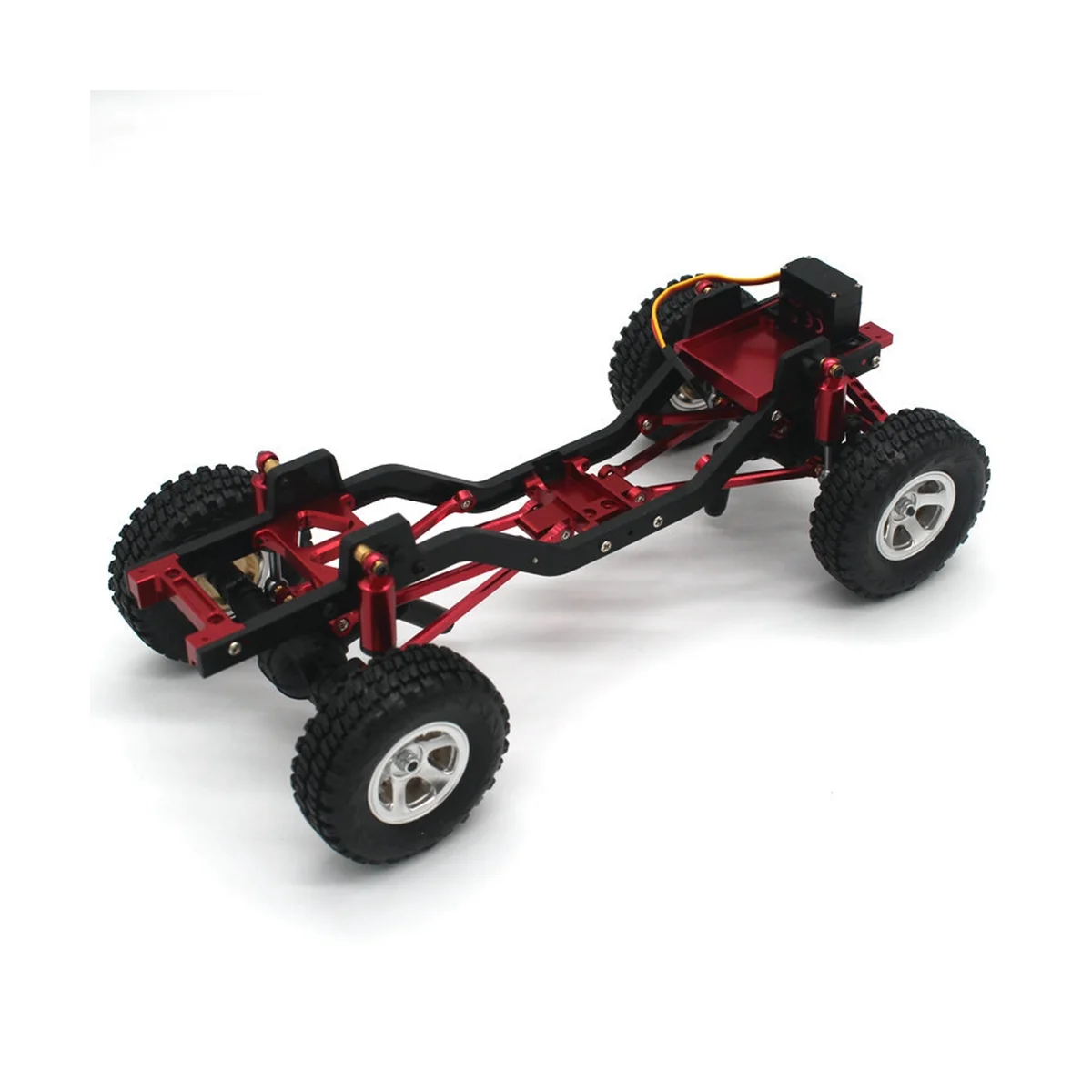 

Комплект металлических резиновых шин для осевого колеса SCX24 Traxxas TRX4M FMS 1,0 1/18 RC, 4 шт., 55 мм 1/24