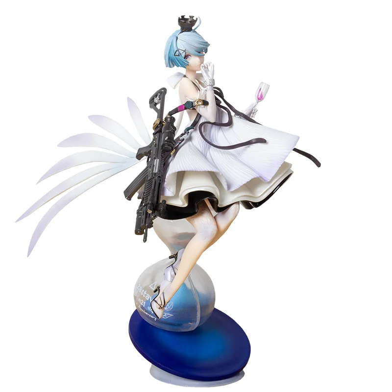 

27cm Girls Frontline ZasM21 White Chess Queen Doll Toys Anime Beauty Girl Game Model Ornaments Peripheral