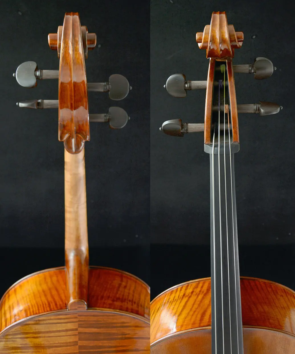 Actual Photo Awesome Sounding Cello Master's Own Work 200-year old Spruce No. W6