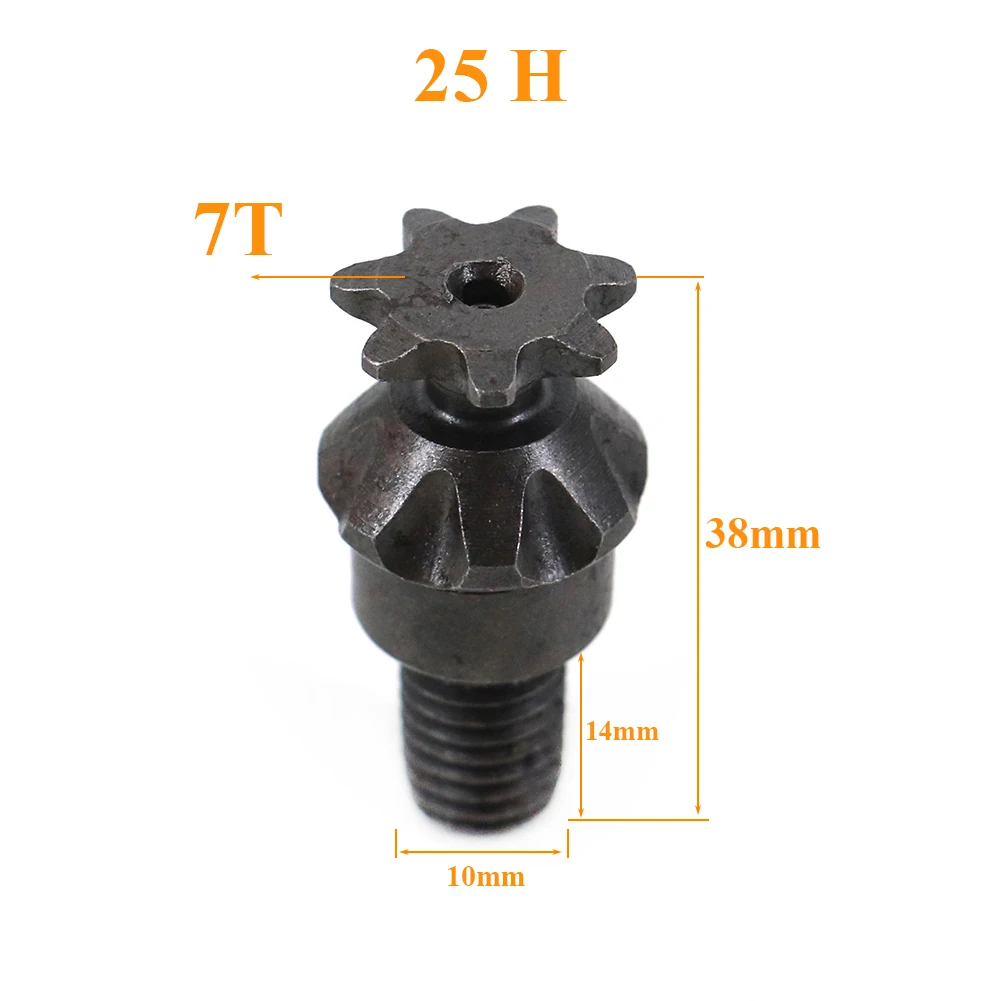 High-Performance Front and Rear Sprocket with Chain for Mini Pocket Bikes