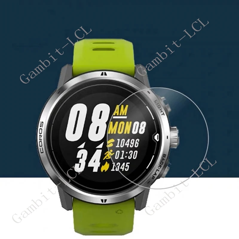 Premium Tempered Glass Smartwatch Screen Protector - Durable Hard Cover Film