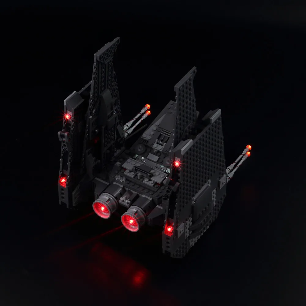 

LED Light Set For 75104 The Kylo Command Shuttle Compatible With 05006 DIY Toys Blocks Only Lighting Kit Not Include Model